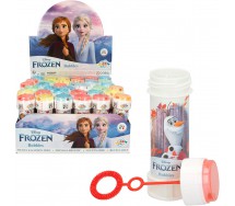 BOLLE SAPONE FROZEN Anna Elsa Party Box Display 36 Flaconi 60ml Originali Disney