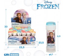 BOLLE SAPONE FROZEN Anna Elsa Party Box Display 36 Flaconi 60ml Originali Disney