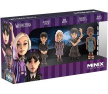 MERCOLEDI Wednesday Addams 4 Figure 7cm ENID BIANCA Originale MINIX Tv