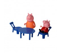 PEPPA PIG CUCINA Playset con 2 FIGURE Peppa e Mamma Pig e accessori HASBRO D4095