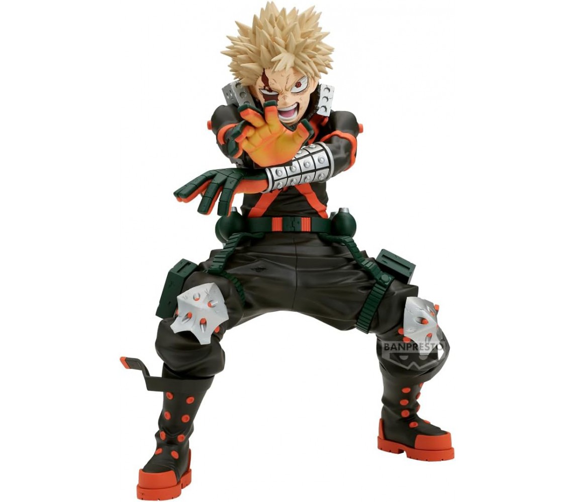 Banpresto MY HERO ACADEMIA Figura BAKUGO Katsuki 23cm Serie GRANDISTA Originale
