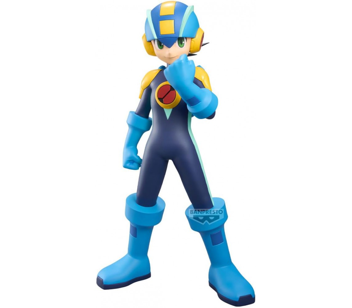 MEGAMAN ROCKMAN EXE Figura BANPRESTO Statua 24cm Serie GRANDISTA PlayStation