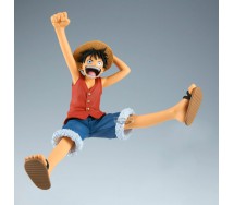ONE PIECE Monkey D. Luffy Statua serie ROMANCE DOWN Vol. 1 Figura 13cm BANPRESTO