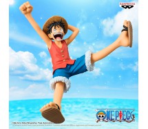 ONE PIECE Monkey D. Luffy Statua serie ROMANCE DOWN Vol. 1 Figura 13cm BANPRESTO