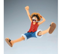 ONE PIECE Monkey D. Luffy Statua serie ROMANCE DOWN Vol. 1 Figura 13cm BANPRESTO