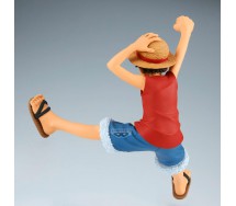ONE PIECE Monkey D. Luffy Statua serie ROMANCE DOWN Vol. 1 Figura 13cm BANPRESTO