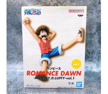 ONE PIECE Monkey D. Luffy Statua serie ROMANCE DOWN Vol. 1 Figura 13cm BANPRESTO