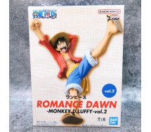ONE PIECE Monkey D. Luffy Statua serie ROMANCE DOWN Vol. 2 Figura 13cm BANPRESTO