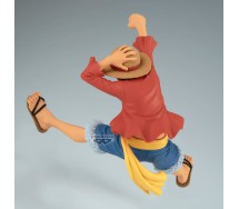 ONE PIECE Monkey D. Luffy Statua serie ROMANCE DOWN Vol. 2 Figura 13cm BANPRESTO