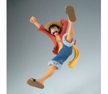 ONE PIECE Monkey D. Luffy Statua serie ROMANCE DOWN Vol. 2 Figura 13cm BANPRESTO
