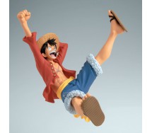 ONE PIECE Monkey D. Luffy Statua serie ROMANCE DOWN Vol. 2 Figura 13cm BANPRESTO