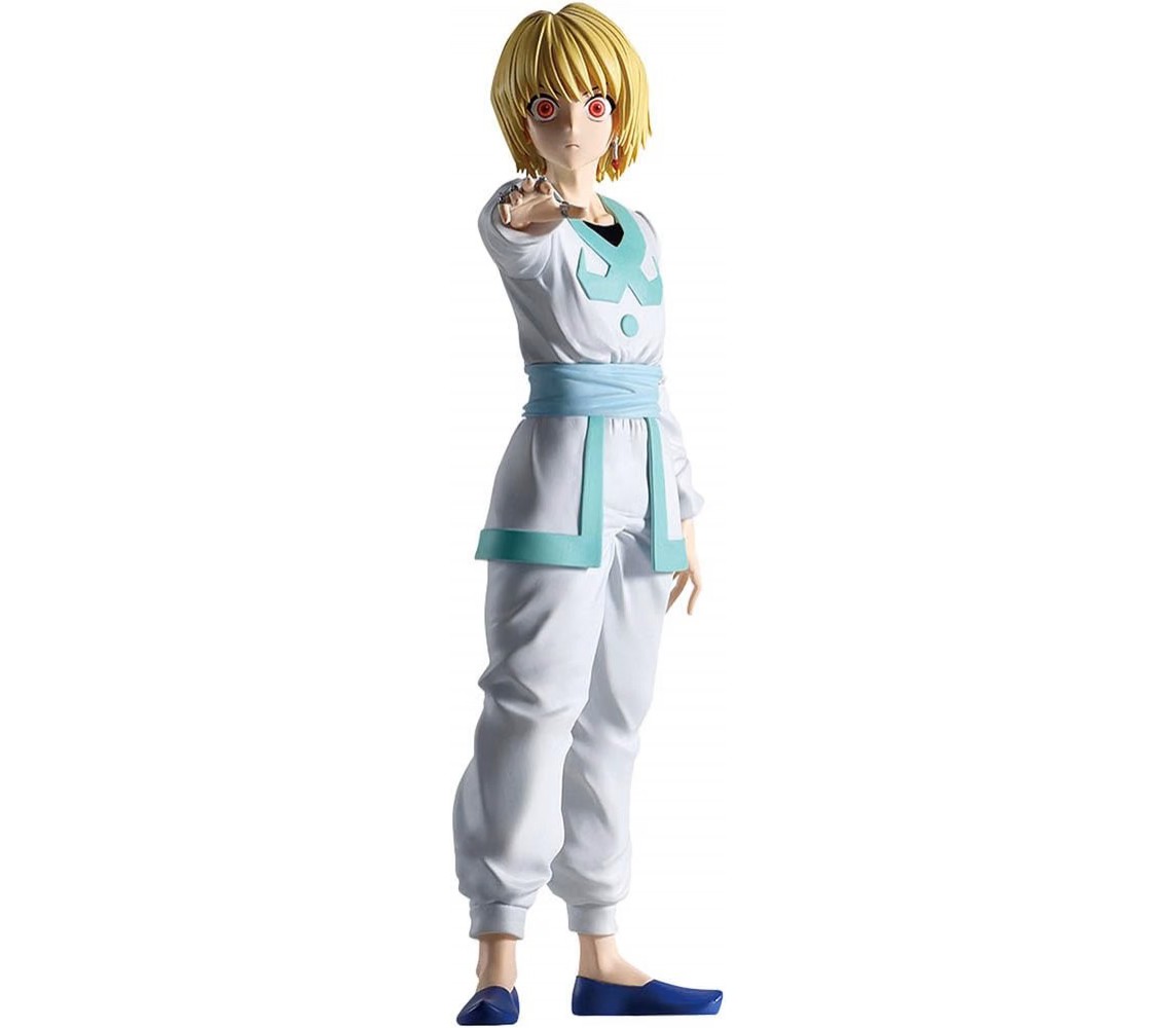 Banpresto HUNTER X HUNTER KURAPIKA Figura 20cm serie HUNTING ARCHIVES Originale