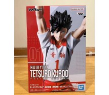 HAIKYU TETSURO KUROO 1 Pallavolo Figura Statua 18cm Serie Posing ver B BANPRESTO