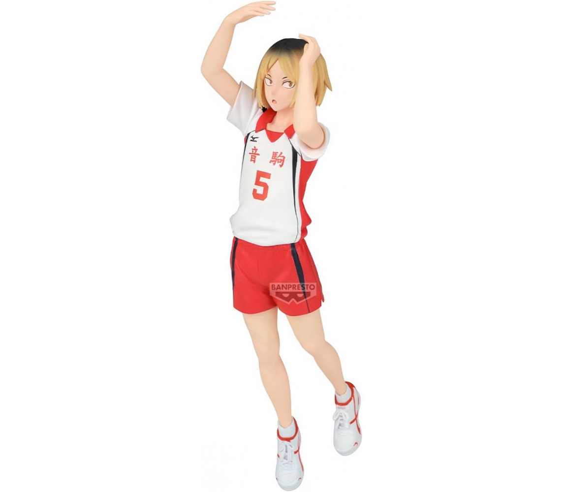 HAIKYU KENMA KOZUME 5 II Pallavolo Figura Statuetta 18cm Posing ver A BANPRESTO