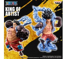 ONE PIECE Banpresto Figura Statua 19cm LUFFY GEAR 4 KING OF ARTIST Snakeman (A)