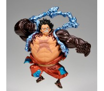ONE PIECE Banpresto Figura Statua 19cm LUFFY GEAR 4 KING OF ARTIST Snakeman (A)