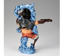 ONE PIECE Banpresto Figura Statua 19cm LUFFY GEAR 4 KING OF ARTIST Snakeman (B)