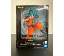 DRAGON BALL Banpresto Figura GOKU Super Saiyan Blue Goku Black 20cm MATCH MAKERS