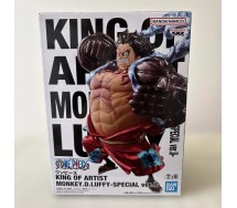 ONE PIECE Banpresto Figura Statua 19cm LUFFY GEAR4 KING OF ARTIST II Boundman A
