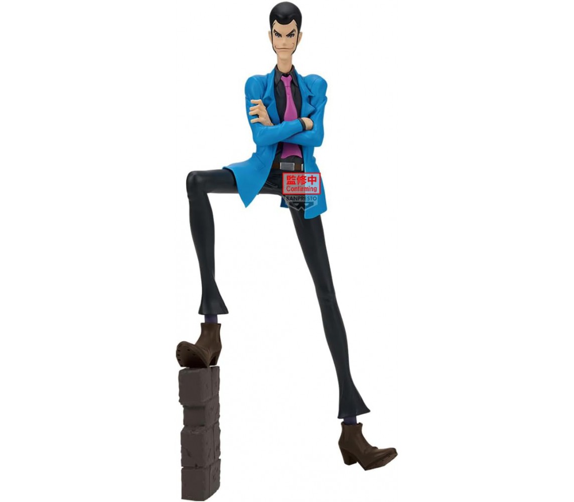 LUPIN THE ⅢRD terzo Statua figura 26cm ORIGINALE BANPRESTO