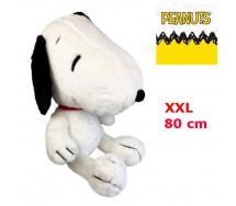 PEANUTS Peluche Gigante XXL SNOOPY Versione CLASSICA Altezza 80cm ORIGINALE PTS