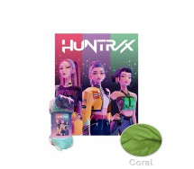 K-POP Demon Hunters Huntrix COPERTA Morbida Calda PLAID 160x130cm ORIGINALE 5987