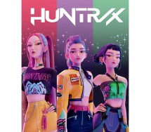 K-POP Demon Hunters Huntrix COPERTA Morbida Calda PLAID 160x130cm ORIGINALE 5987
