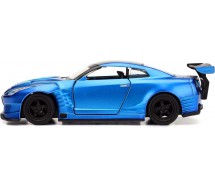 FAST FURIOUS BOX ROTTO Modellino NISSAN GT-R R35 BEN SOPRA di BRIAN 1/32 JADA