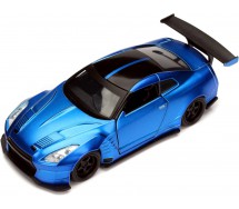 FAST FURIOUS BOX ROTTO Modellino NISSAN GT-R R35 BEN SOPRA di BRIAN 1/32 JADA