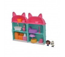 GABBY DOLLHOUSE BOX ROTTO Casa Gatto GRANDE Playset 2 Figure PANDY 13 Accessori