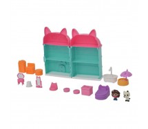 GABBY DOLLHOUSE BOX ROTTO Casa Gatto GRANDE Playset 2 Figure PANDY 13 Accessori