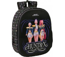 K-POP Demon Hunters Zaino 3D Piccolo 33x27x10cm Energy HUNTRIX Originale SAFTA