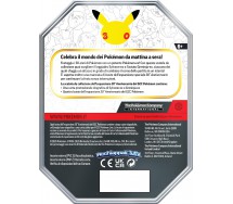30. ANNIVERSARIO POKEMON gioco carte SYLVEON EX TIN METAL BOX ITALIANO 4 Buste