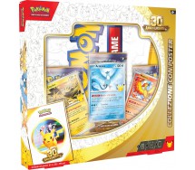 30. ANNIVERSARIO POKEMON gioco 3 carte promozionali +3 buste con POSTER ITALIANO
