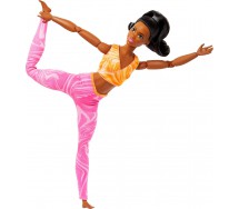 BARBIE MADE MOVE BOX ROTTO Bambola Ultra Snodata Ginnastica Afro Mattel HRH28