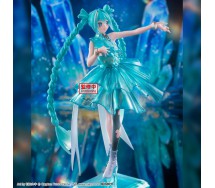 HATSUNE MIKU BOX ROTTO Figura Statua EMERALD GEM 18cm BANPRESTO EVOLVE Clearluxe