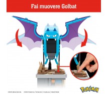 MEGA Pokémon BOX ROTTO  Golbat Mini Motion da costruire con 318 pezzi HTH72