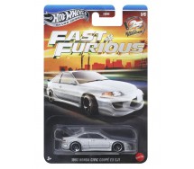 FAST FURIOUS Modello Auto Diecast HONDA CIVIC COUPE EX Hot Wheels JKX20 1:64 8cm