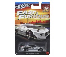 FAST FURIOUS Modello Auto Diecast MITSUBISHI ECLIPSE Hot Wheels JKX22 1:64 8cm