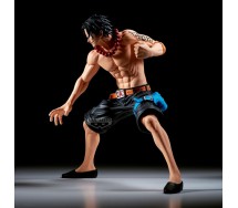 ONE PIECE Banpresto BOX ROTTO PORTGAS D. ACE Figura 20cm Serie GRANDISTA