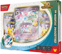 30. ANNIVERSARIO POKEMON SYLVEON EX Box Collezione Gioco Carte ITALIANO