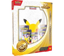 30. ANNIVERSARIO POKEMON gioco carte promozionali 5 buste con RACCOGLITORE