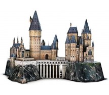 HARRY POTTER Puzzle 3D Cartoncino CASTELLO DI HOGWARTS 197 Pezzi 4D CItyscape