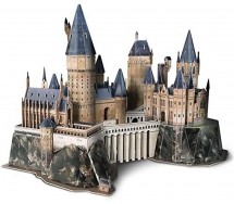 HARRY POTTER Puzzle 3D Cartoncino CASTELLO DI HOGWARTS 197 Pezzi 4D CItyscape