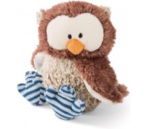OWLSONS OSCAR PELUCHE 35cm Gufo IN PIEDI testa girevole Qualita' Super NICI