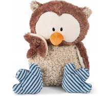 OWLSONS OSCAR PELUCHE XXL 50cm Gufo IN PIEDI testa girevole Qualita' Super NICI