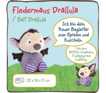FOREST FRIENDS Bat Dralulla PIPISTRELLO PELUCHE 22cm Qualita' Super NICI