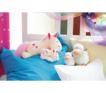 THEODOR FRIENDS PECORA SOMNA PELUCHE 22cm Qualita' Super ORIGINALE NICI