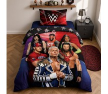WWE Wrestling Champions Set Letto COPRIPIUMINO reversibile 140x200cm POLIESTERE