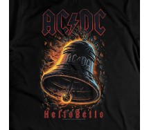 AC/DC HELLS BELLS CAMPANE Felpa Cappuccio Hard Rock AC DC ORIGINALE Ufficiale